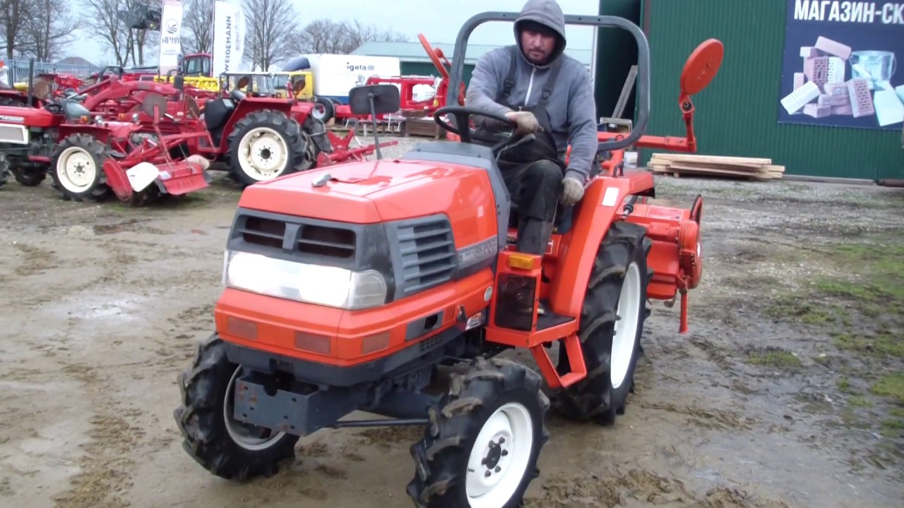 KUBOTA GL-220  ЯПОНСКИЙ МИНИ ТРАКТОР