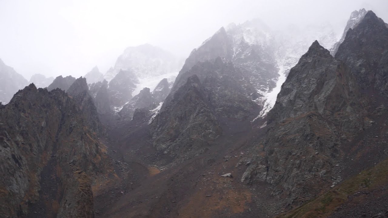 Alagirsky district, Ossetia, Upper Tsey, October 31, 2020