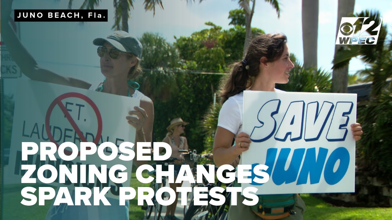 Zoning changes spark protests in Juno Beach, council calls concerns premature
