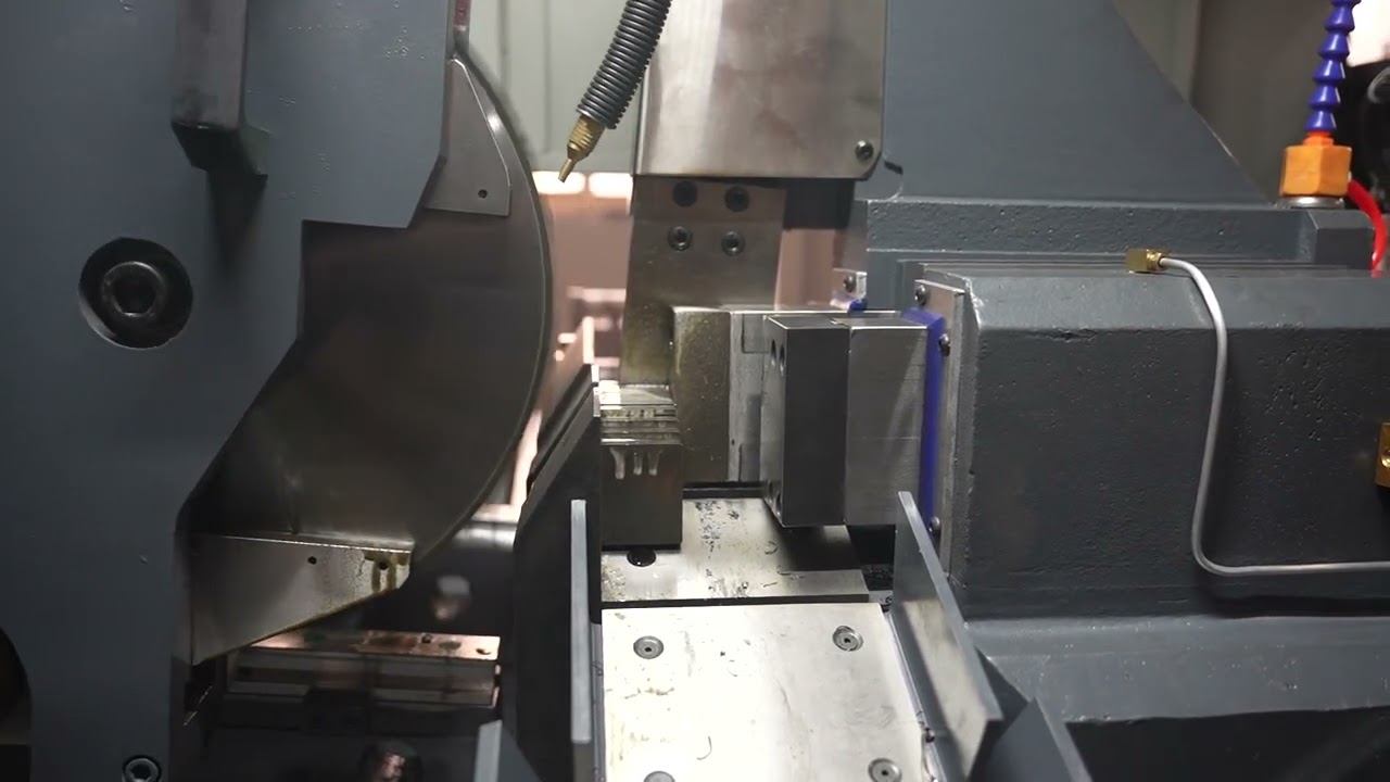 WLS110 CIRCULAR SAW MACHINE WITH THIRD VISE CUTTING #WEILISHI #CIRCULAR SAW