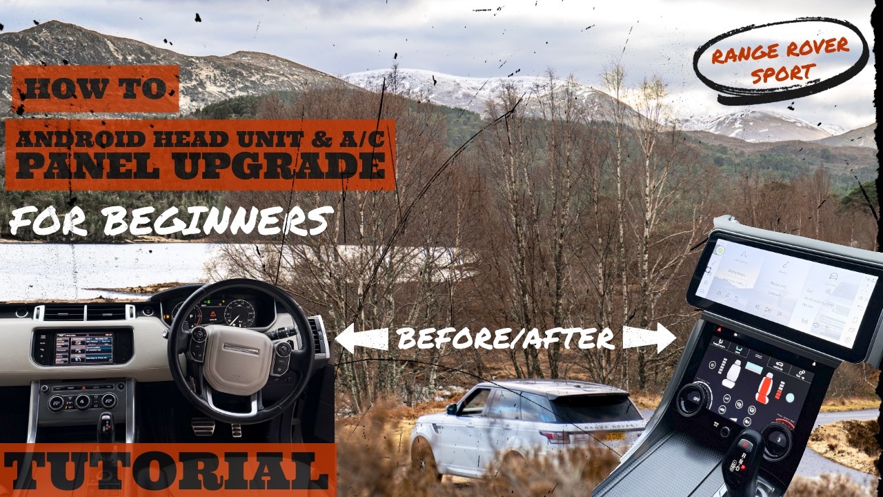 Full Install Guide: DRIMATT Apple CarPlay Head Unit & Digital Climate Control | Range Rover Sport