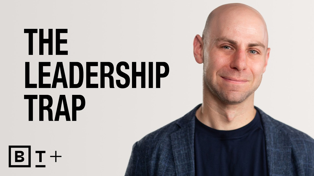The leadership trap most managers fall into | Adam Grant