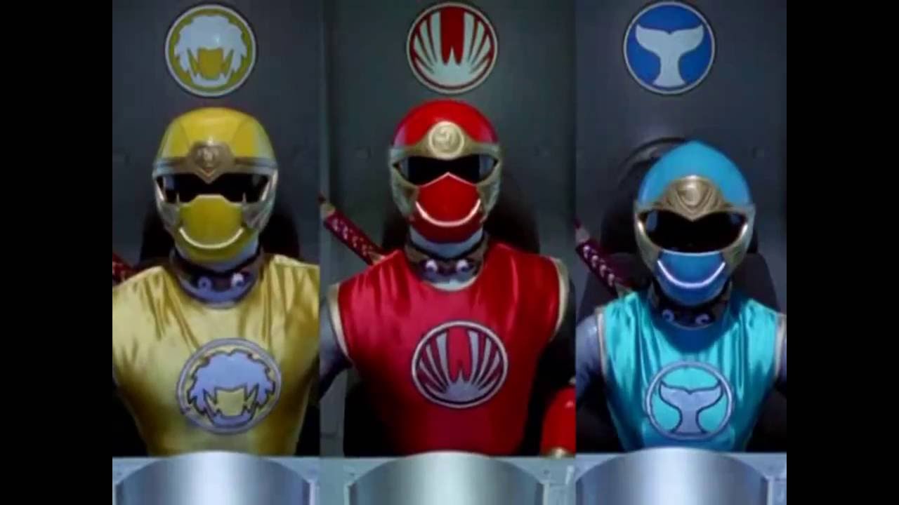 All power Rangers Ninja Storm Megazord