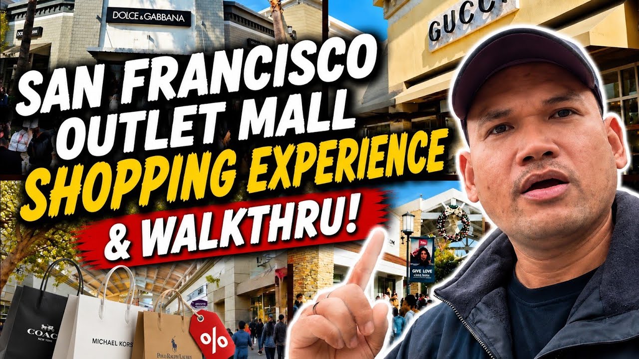 Видеоблог о Черной пятнице в аутлет-центре San Francisco Premium Outlet Mall — невероятные предло...