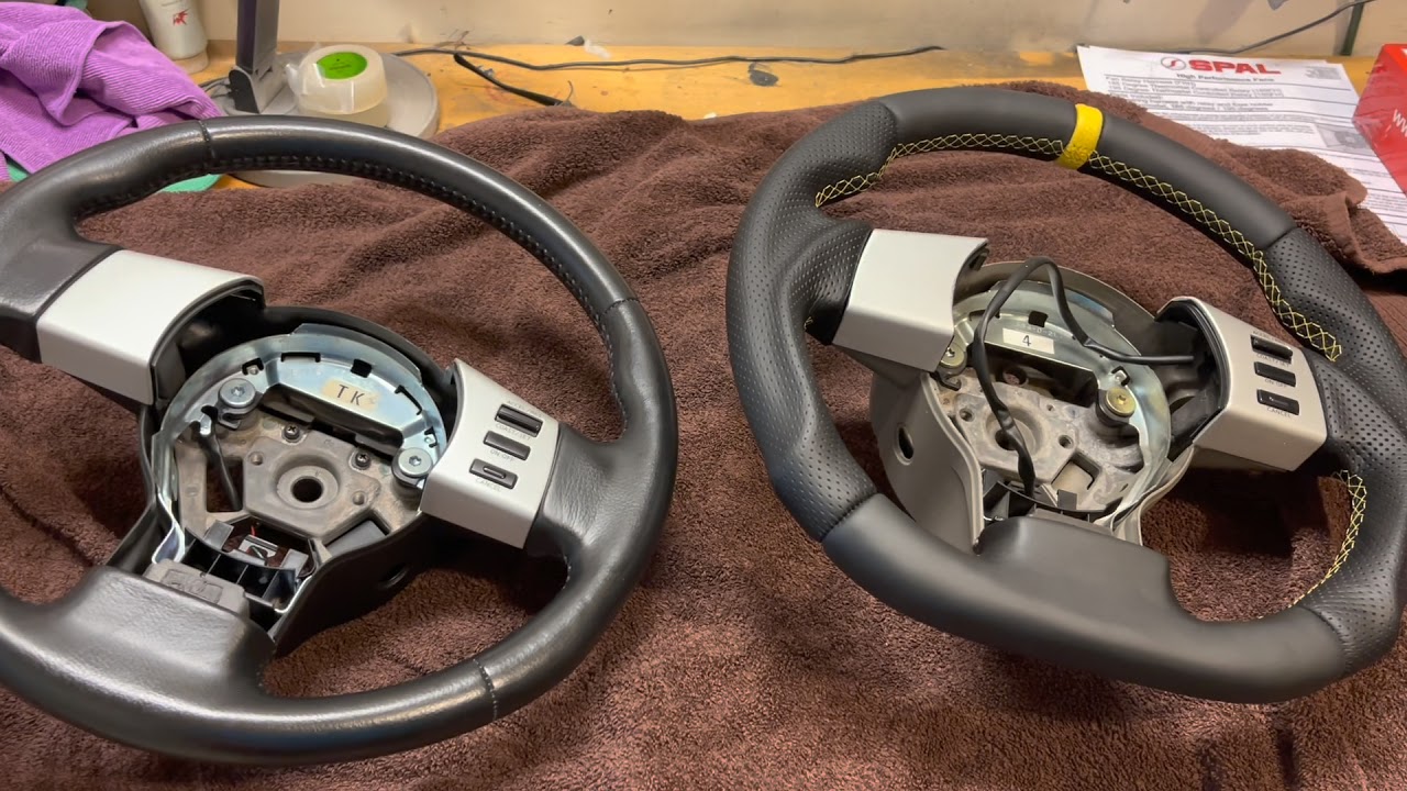 Nissan 350z Custom Steering Wheel Install