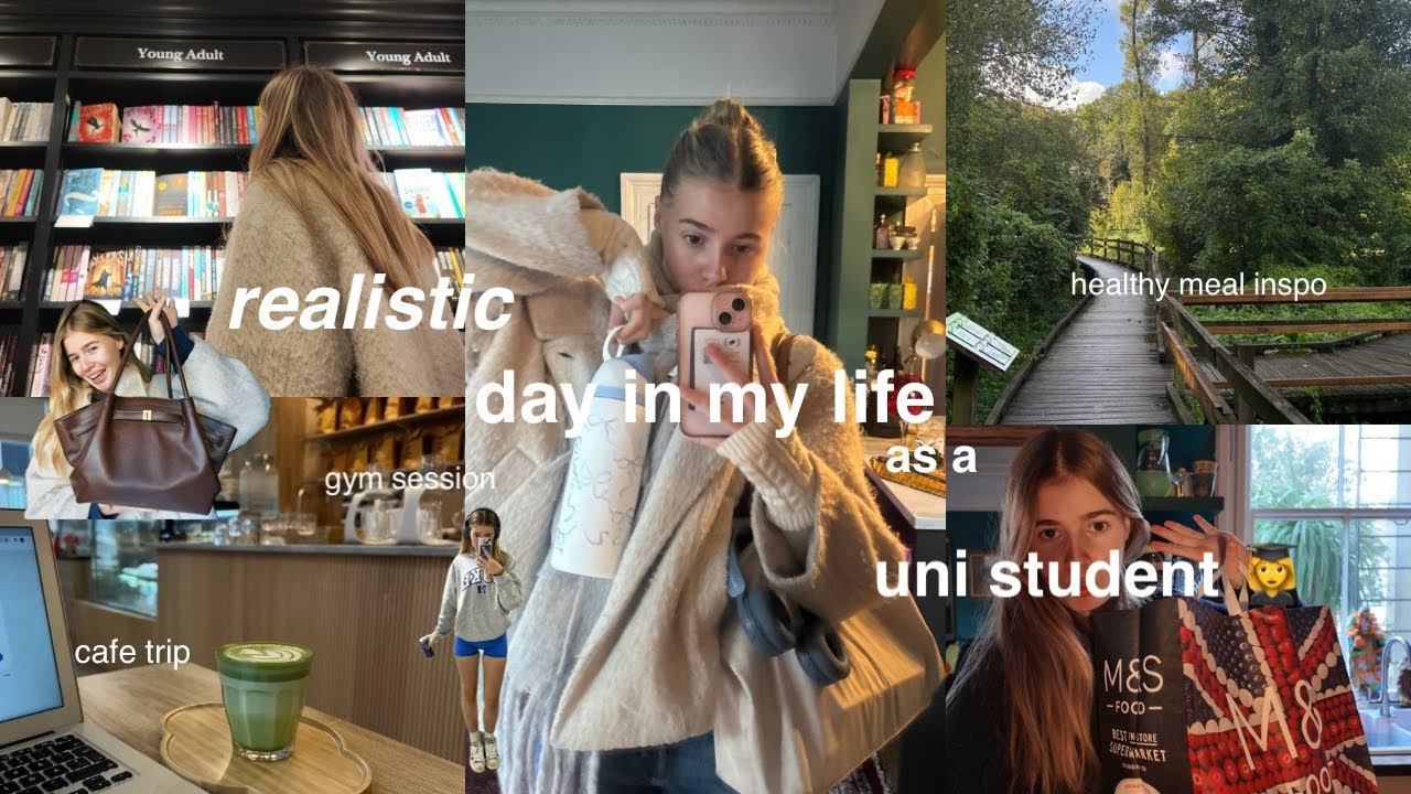 REALISTIC DAY IN THE LIFE *AS A UNI STUDENT* 👩‍🎓 