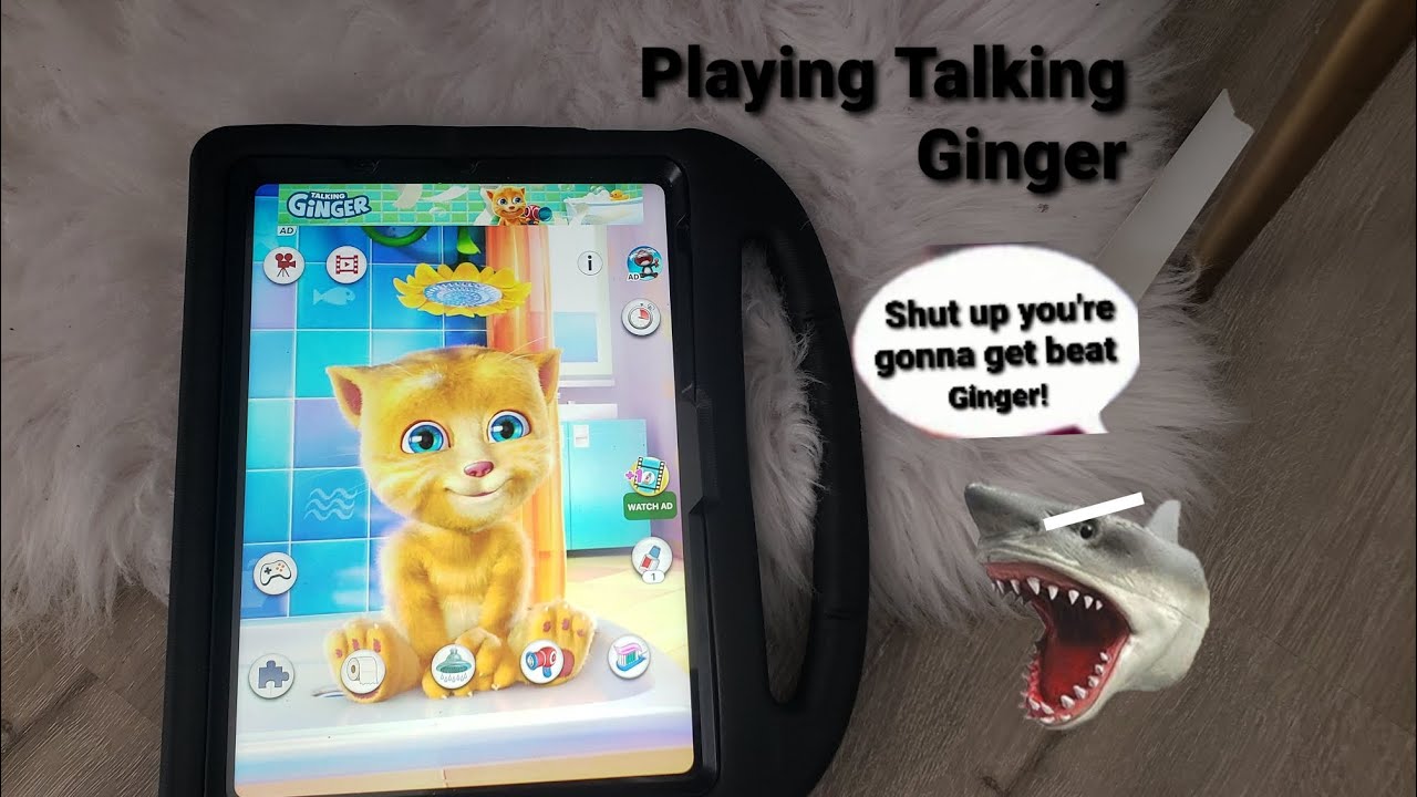 SB MOVIE: Playing Talking Ginger 