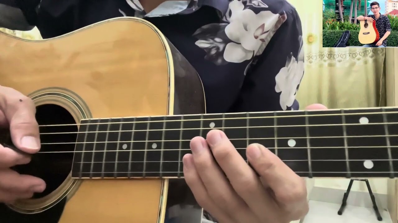 ខ្មៅជាស្រីខ្មែរ - រៀនហ្គីតា Guitar Lessons 