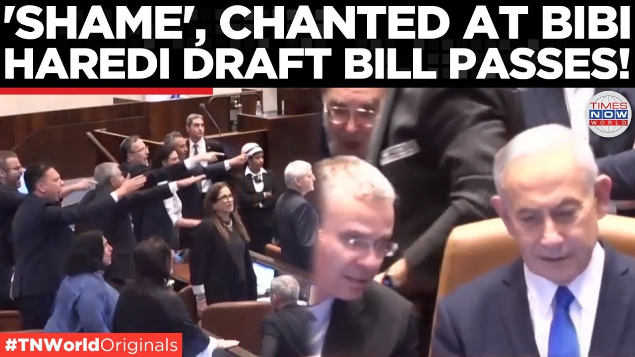 'SHAME', Netanyahu Heckled In Knesset As Israel Exempts Ultra-Orthodox From Military Arrest!