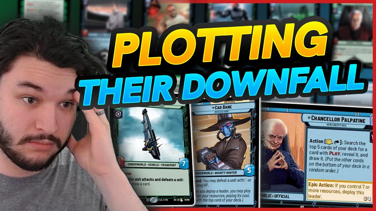 PLOTTING OPPONENTS DOWNFALL! Palpatine Green! | Star Wars Unlimited
