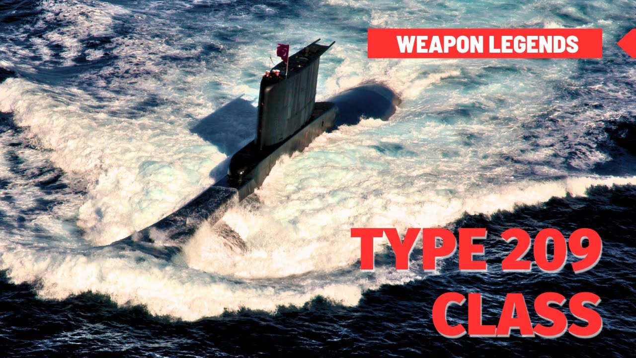 Тип 209 | Самая успешная коммерческая дизель-электрическая ударная подводная лодка современности