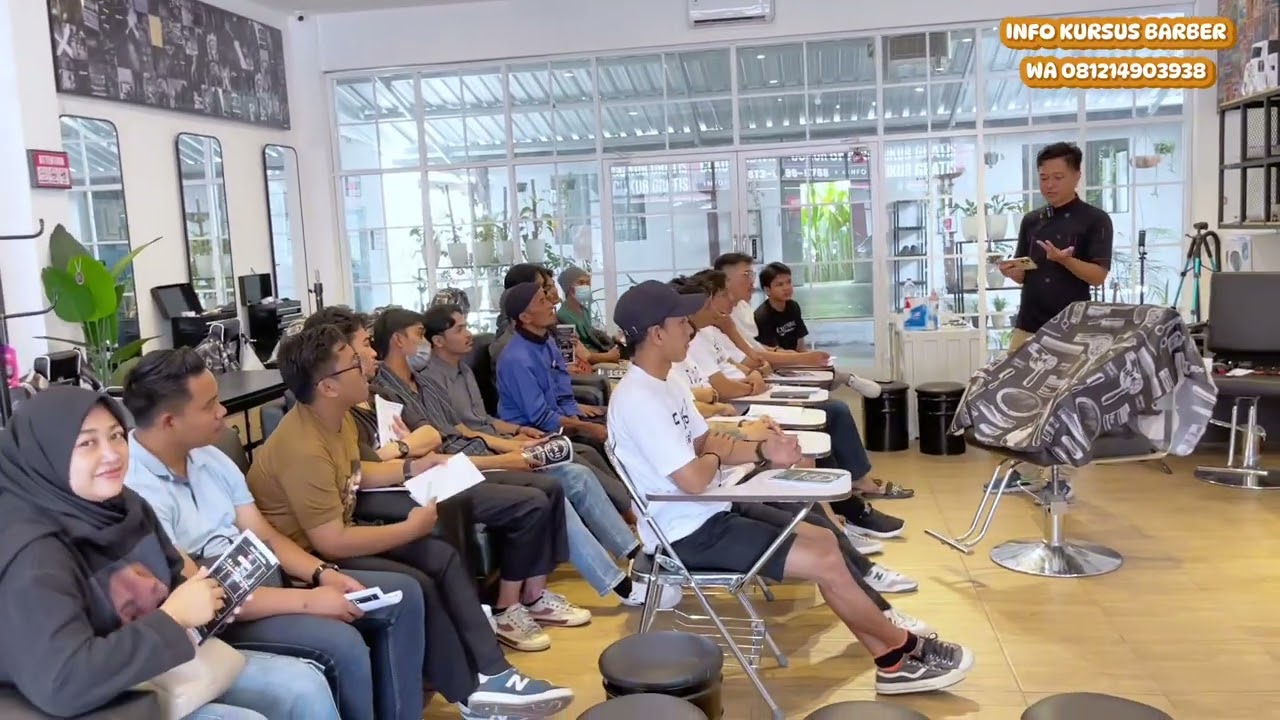 KURSUS BARBERSHOP TERBESAR DI INDONESIA