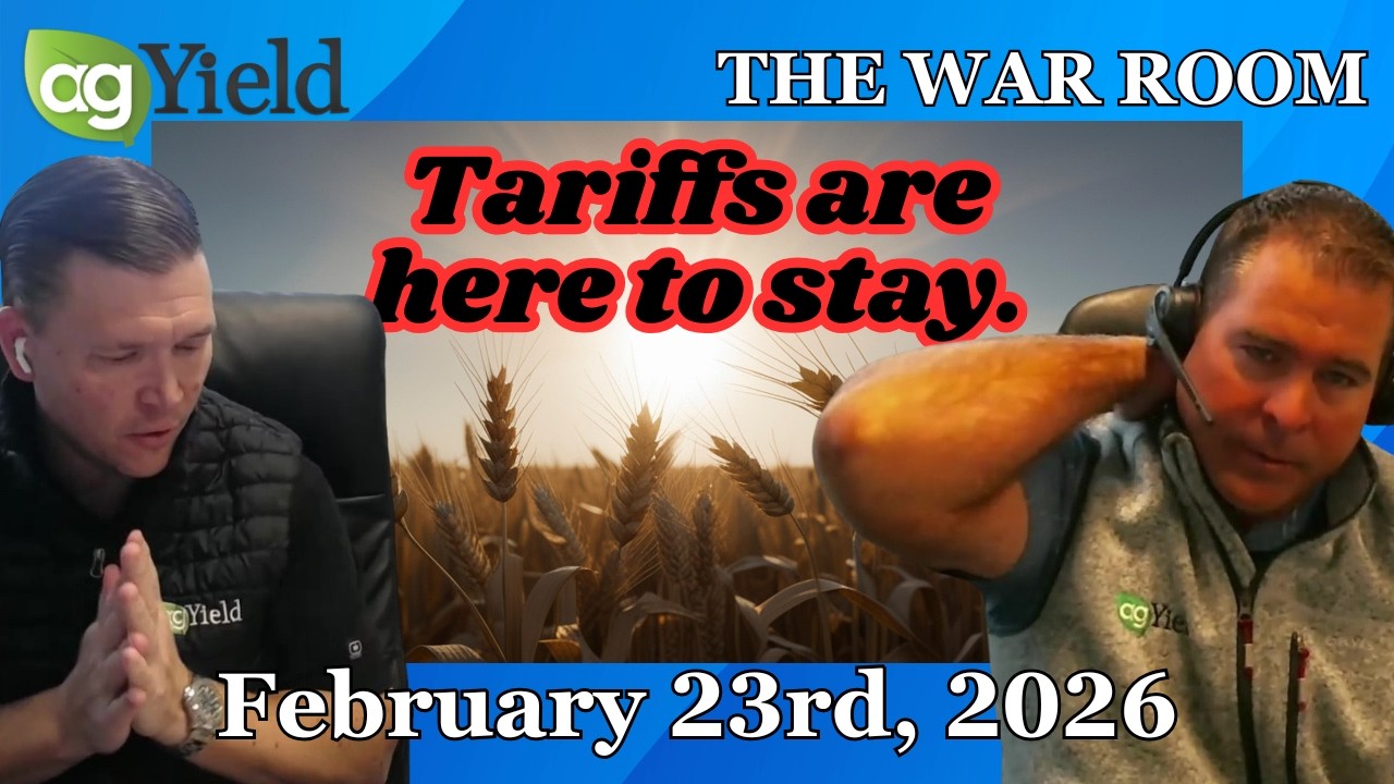 Wheat strength, new crop corn, & revenge of the tariffs... | The War Room: Monday, Feb 23rd, 2026