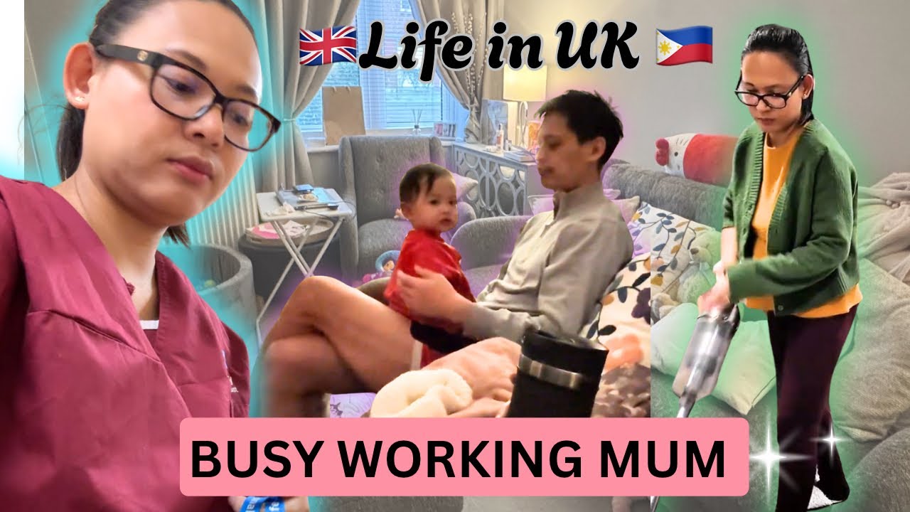 FILIPINA LIFE IN UK | WHAT IT’S LIKE  TO BE A BUSY WORKING MOM  IN UK | A WEEKDAYS In THE LIFE 