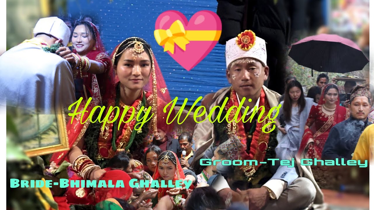 Bhimala weds Tej Ghalley (wedding 💍 video)Best wishes to newly weds couple