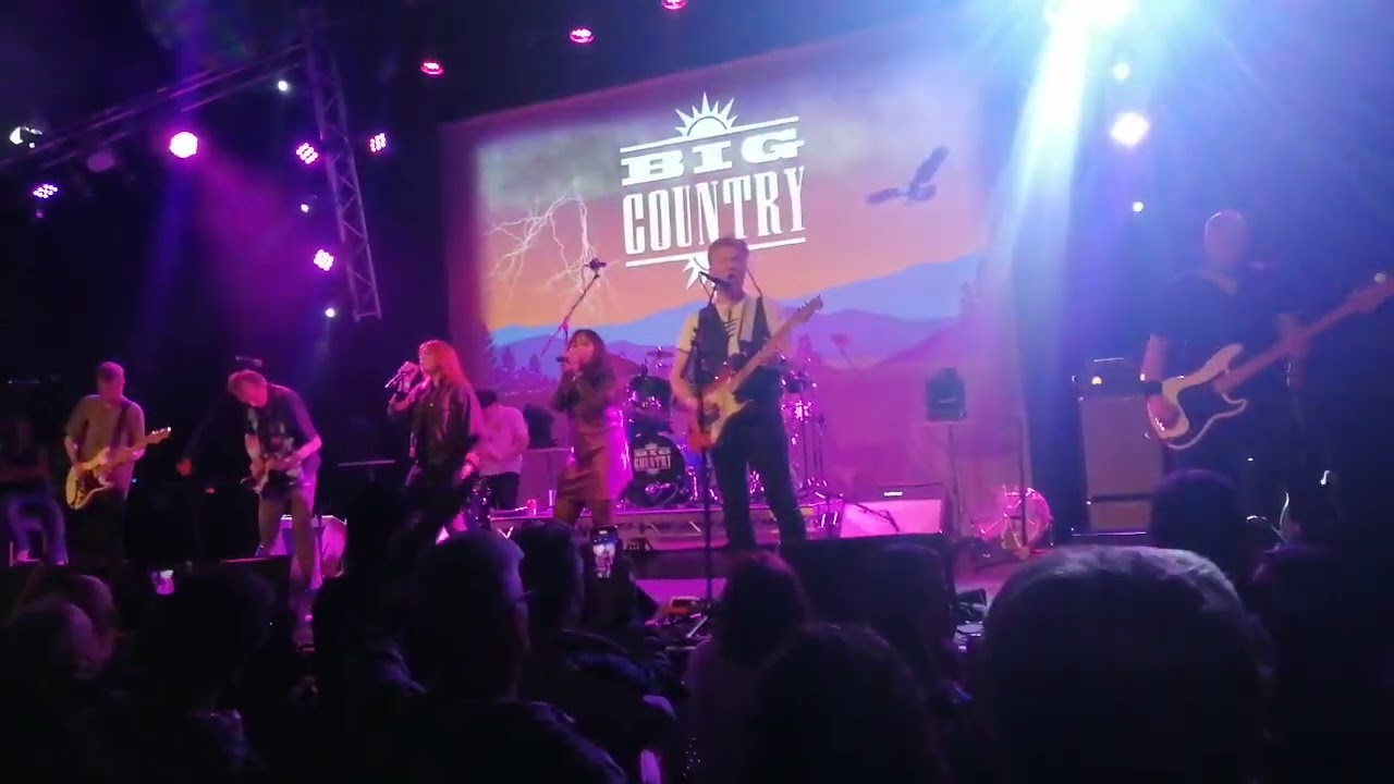 Big Country & The Pistol Daisys, The Seer live at Birmingham The Crossing 03 05 25