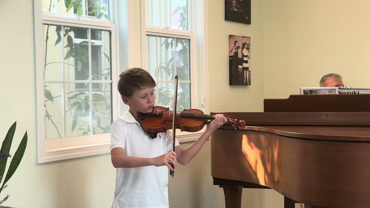 2026.violin.Minor.Matthew Johnson.Gossec Gavotte