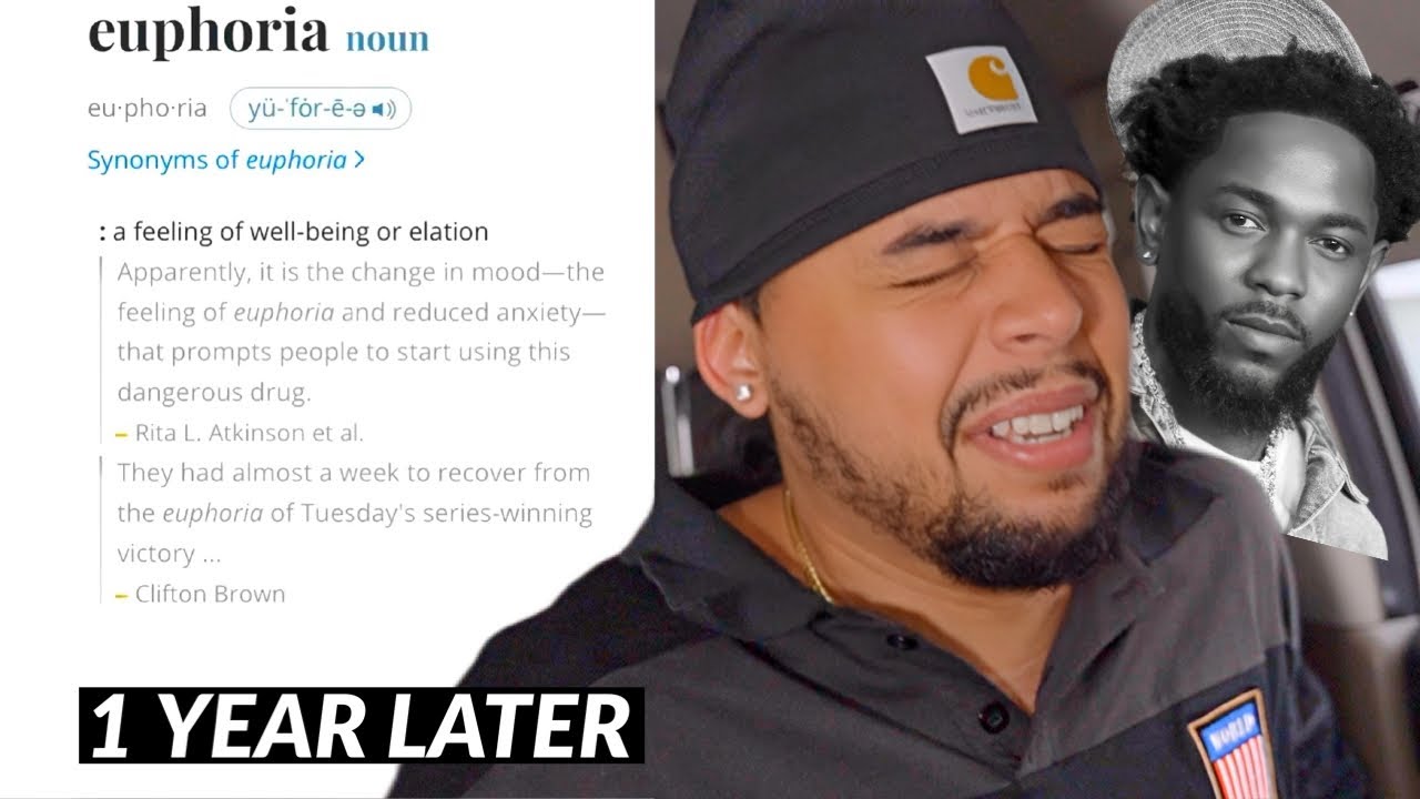 Reacting To Euphoria Kendrick Lamar 1 Year Later...