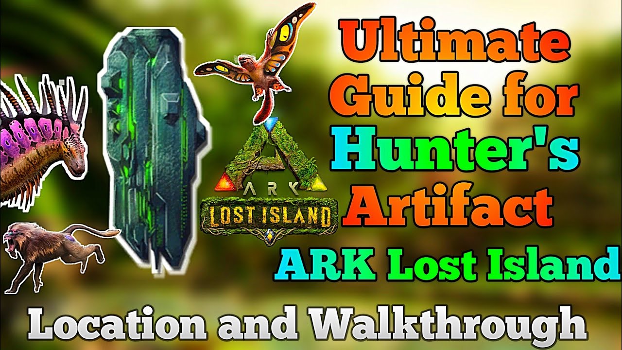 ARK Lost Island Artifact of the Hunter Cave location and Walkthrough