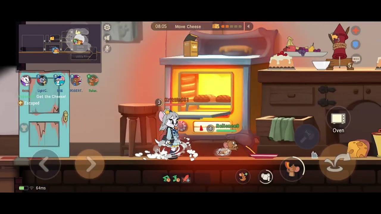 Tom & Jerry: Chase - Android Gameplay Part 13 (Classic Match)