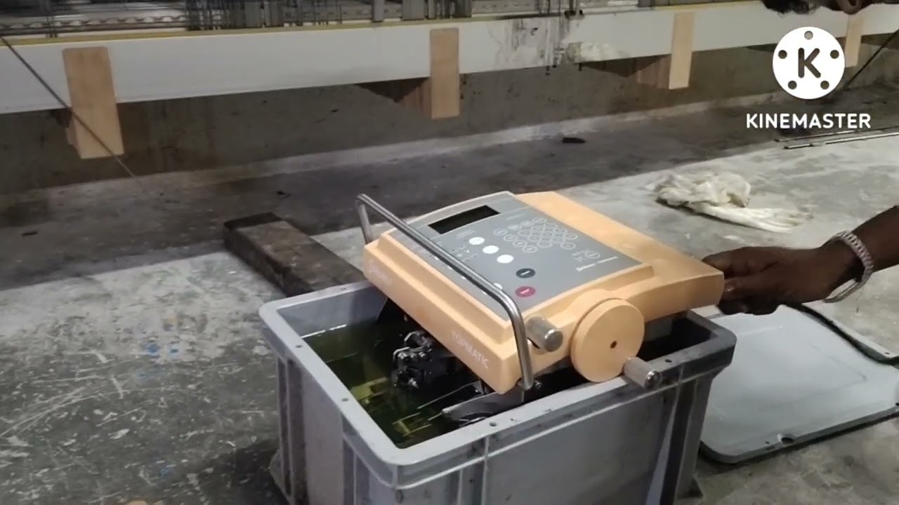 staubli topmatic knotting machine - oil birth and lubrication reset ! ALL IN ONE
