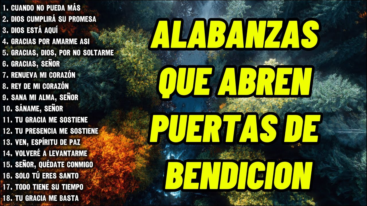 MÚSICA CRISTIANA 2025 QUE LLENA TU ALMA DE LUZ Y ESPERANZA - ALABANZAS PARA EMPEZAR EL DÍA CON DIOS