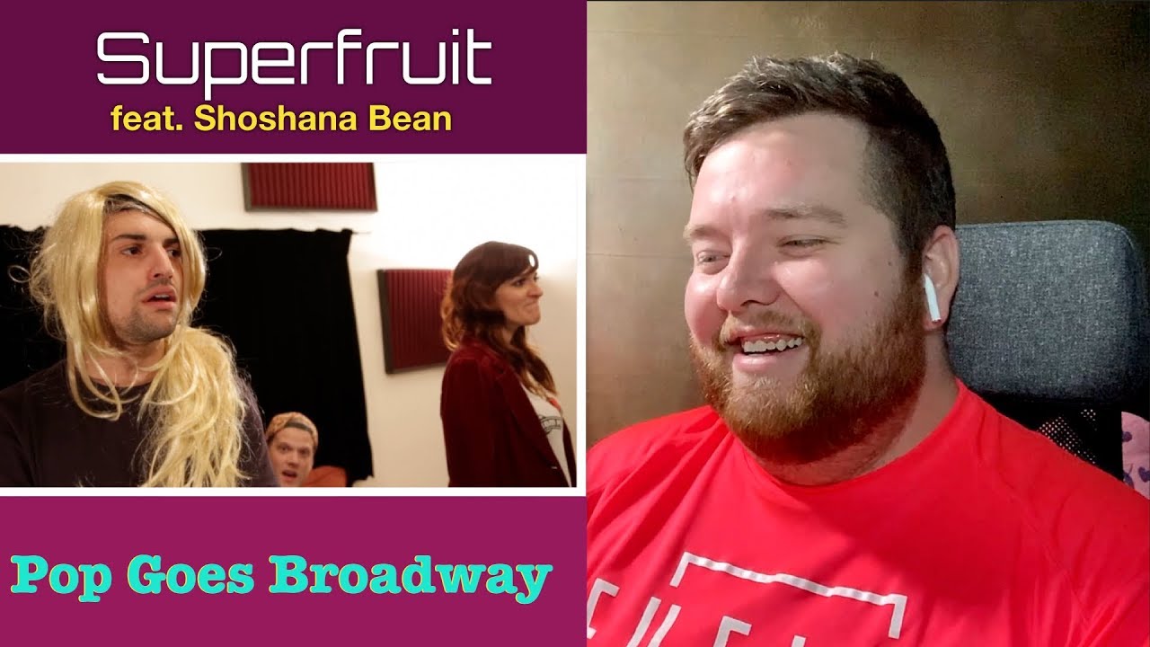 Superfruit | Pop Goes Broadway feat Shoshana Bean | Jerod M Reaction