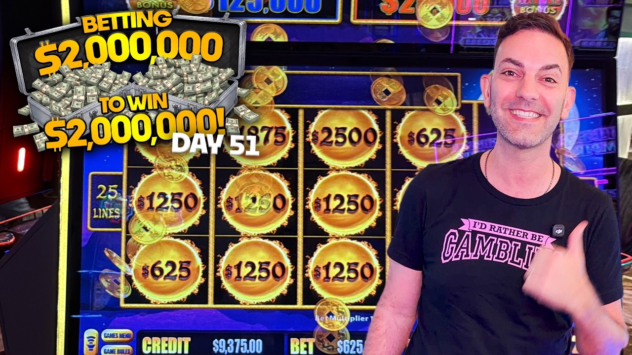 We NEEDED that first spin magic 🐉  Day 51: Betting $2M to WIN $2M