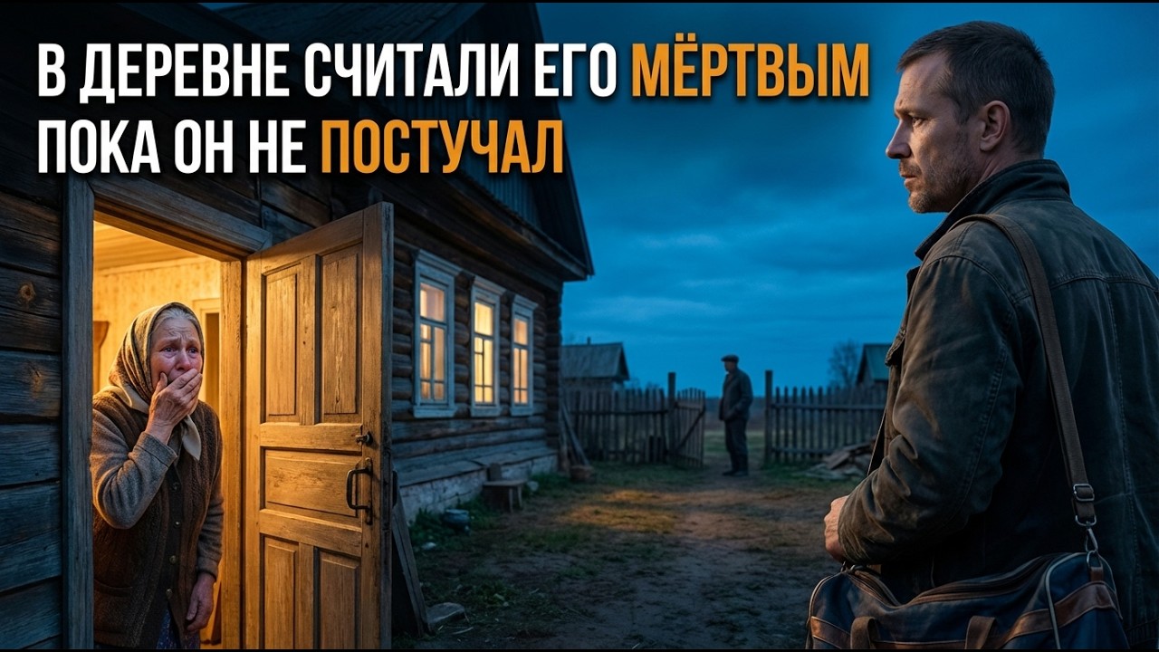 ОН ВЕРНУЛСЯ ИЗ МЁРТВЫХ, НО ДЕРЕВНЯ ХОТЕЛА, ЧТОБЫ ОН ИСЧЕЗ НАВСЕГДА