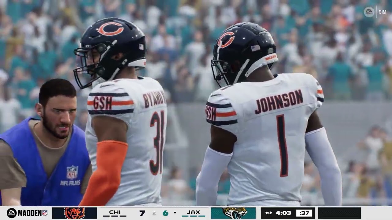 Madden NFL 26 Gameplay: Chicago Bears vs Jacksonville Jaguars - (Xbox Series X) [4K60FPS]
