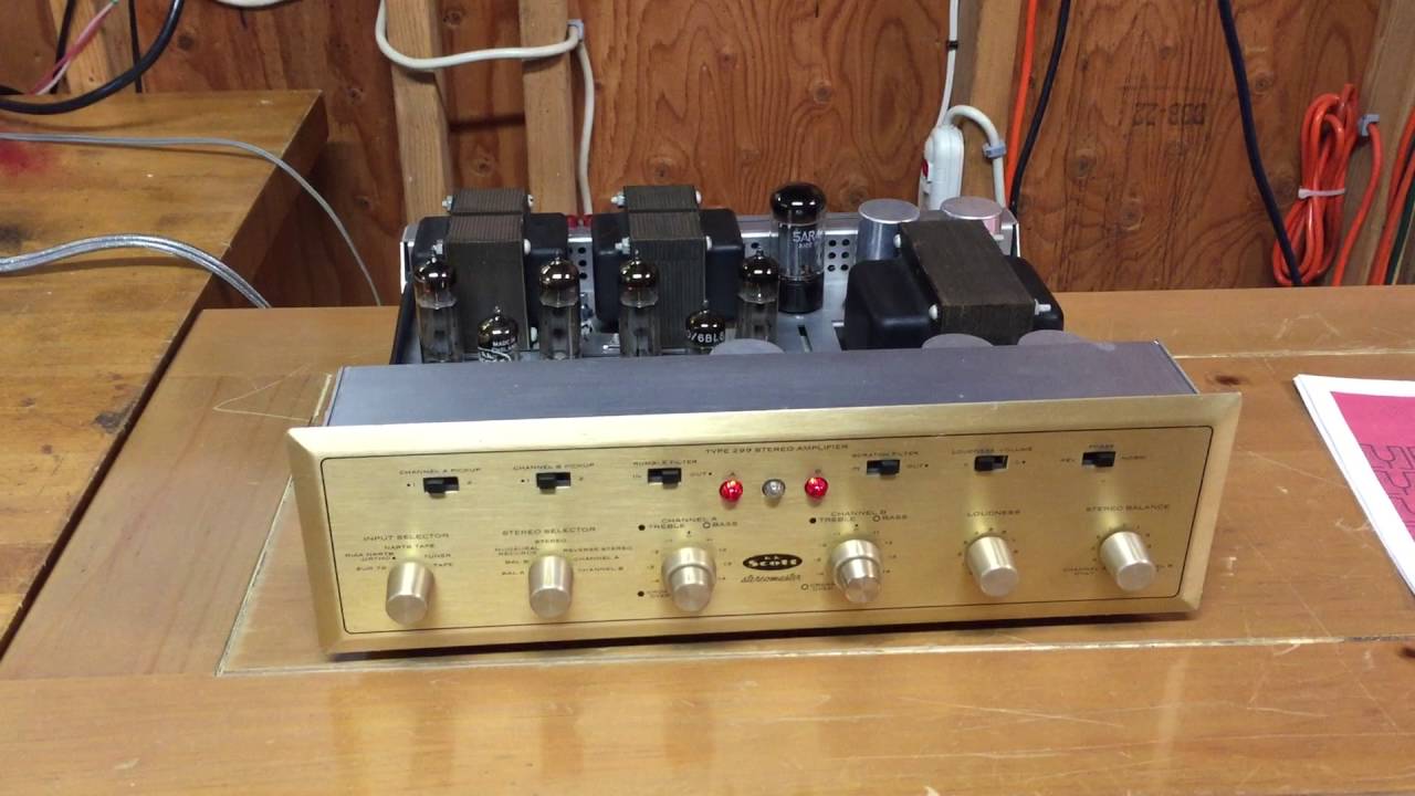 Scott 299a Integrated Tube Amplifier - Jimmyvp1