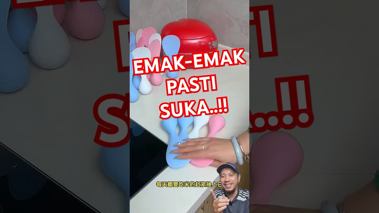 Centong nasi unik bisa berdiri anti jatuh harga terjangkau