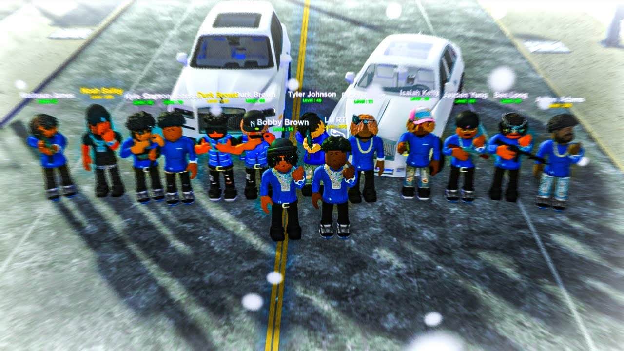 IN THIS ROBLOX NYC HOOD GAME, THIS DANGEROUS ROBLOX GANG PULLED UP ON ME! | Liberty Stories