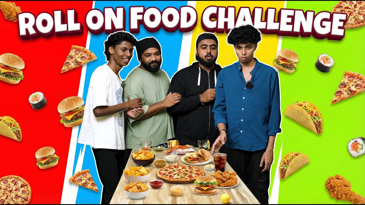 ROLL ON FOOD CHALLENGE 😆