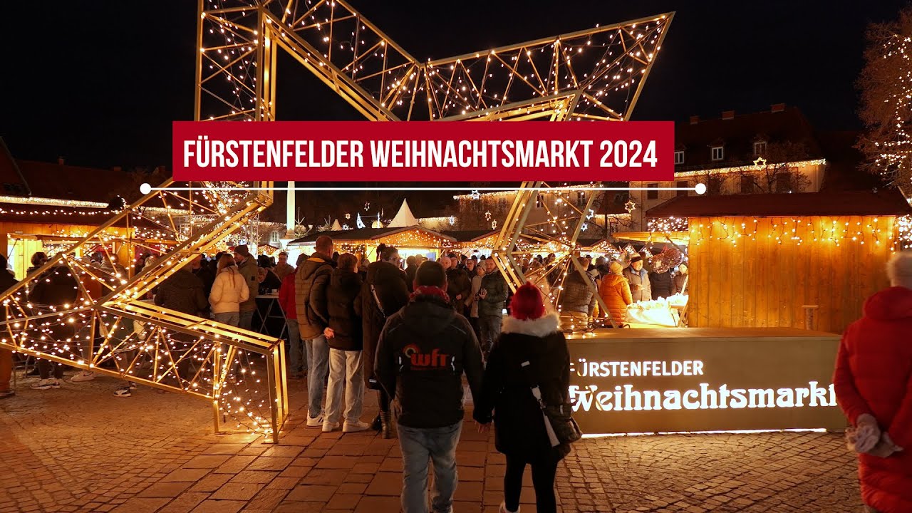 Fürstenfelder Weihnachtsmarkt 2024 | Styria | Austria | vulkantv.at