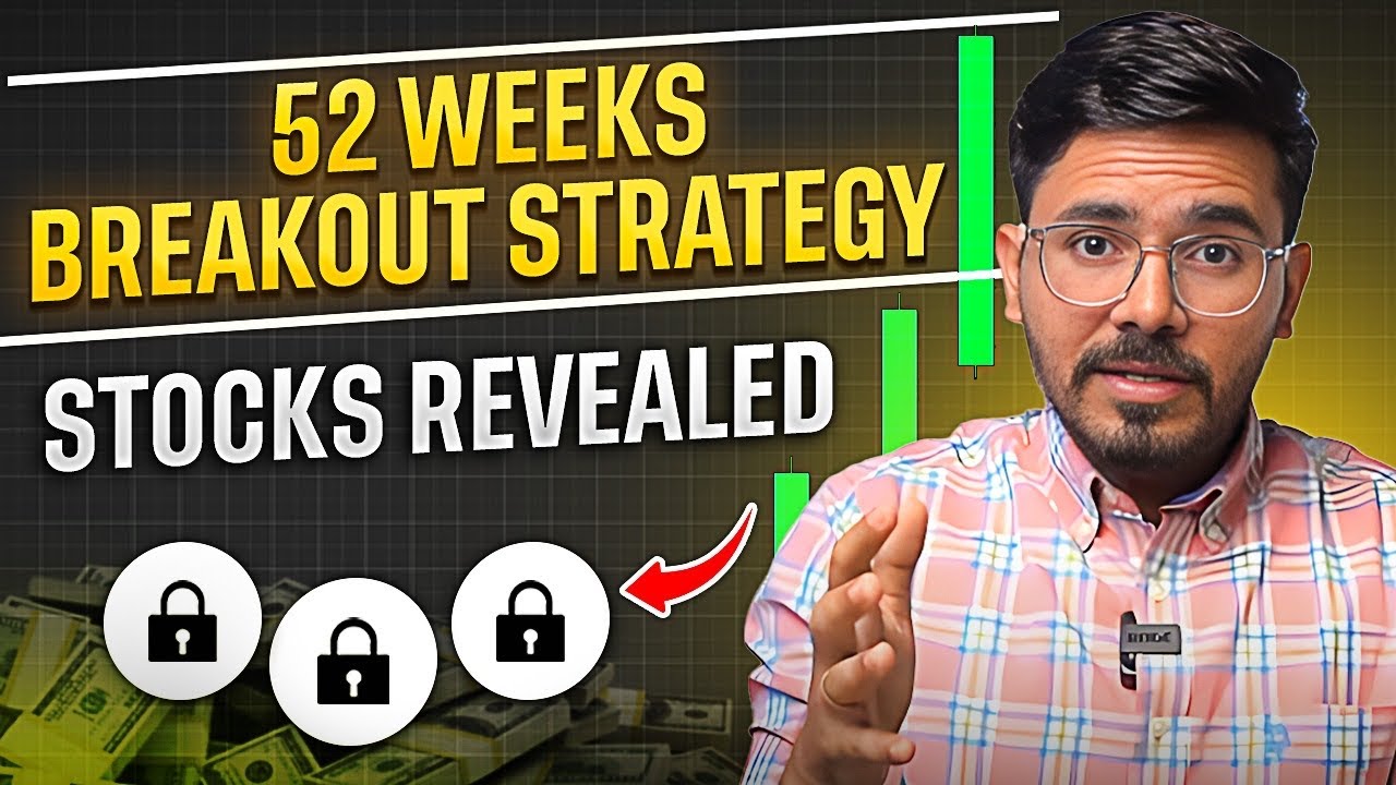 52 week Breakout Trading Strategy | Swing Trading Strategy @financewithsunil1