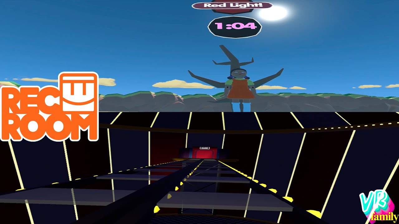 Рек Рум -  Игра в кальмара. rec room - squid game.