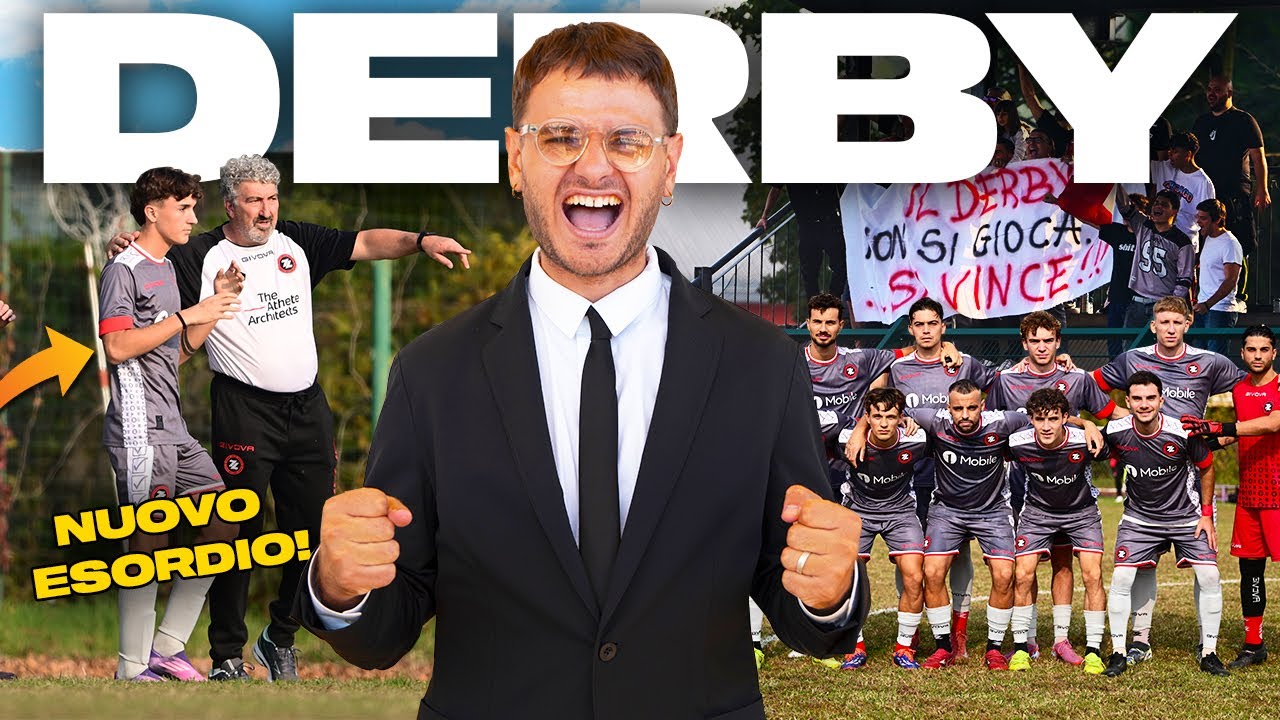 👶🏻⚽️ ESORDIO del NUOVO BABY FENOMENO nel DERBY CALDISSIMO in SECONDA CATEGORIA!