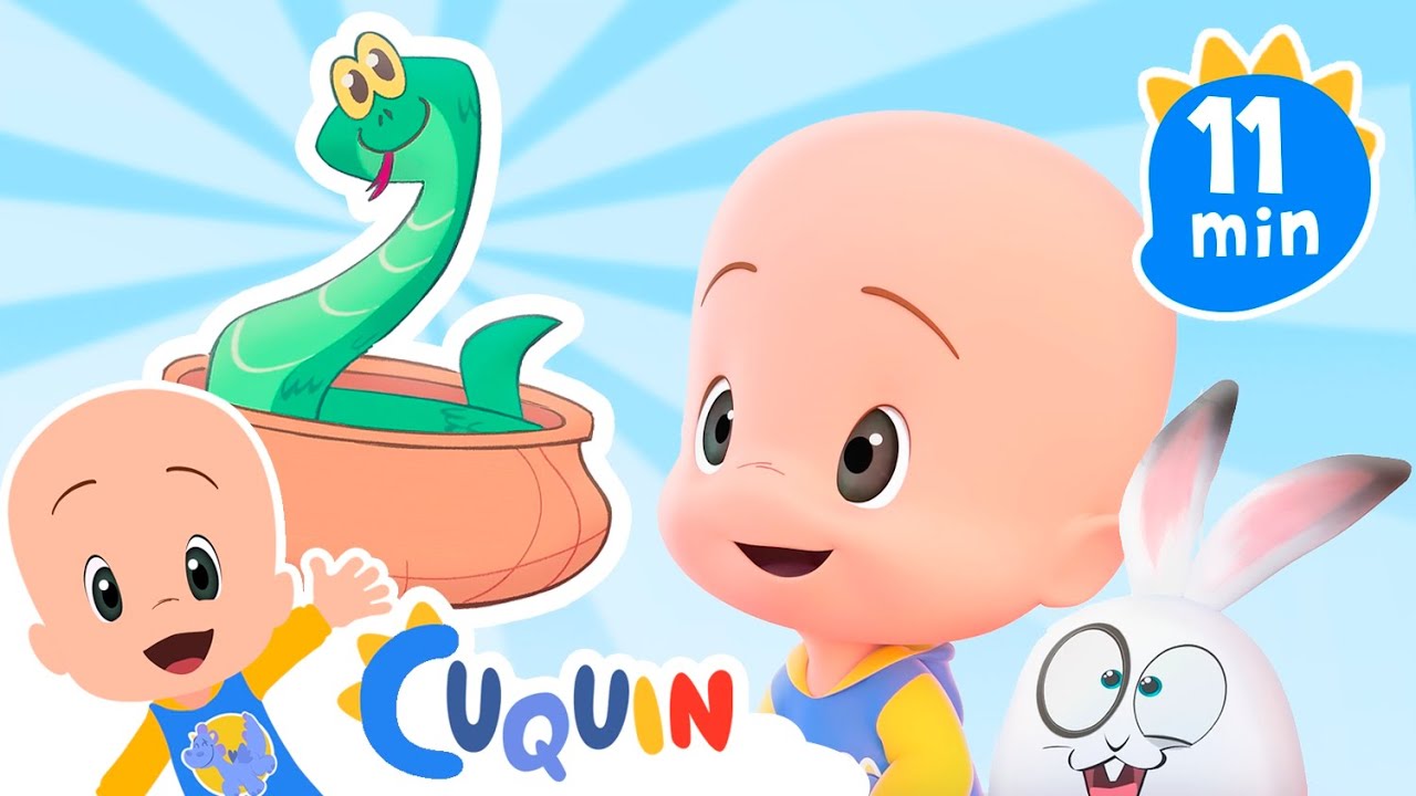 La máquina de letras y animales | Aprende con Cuquín