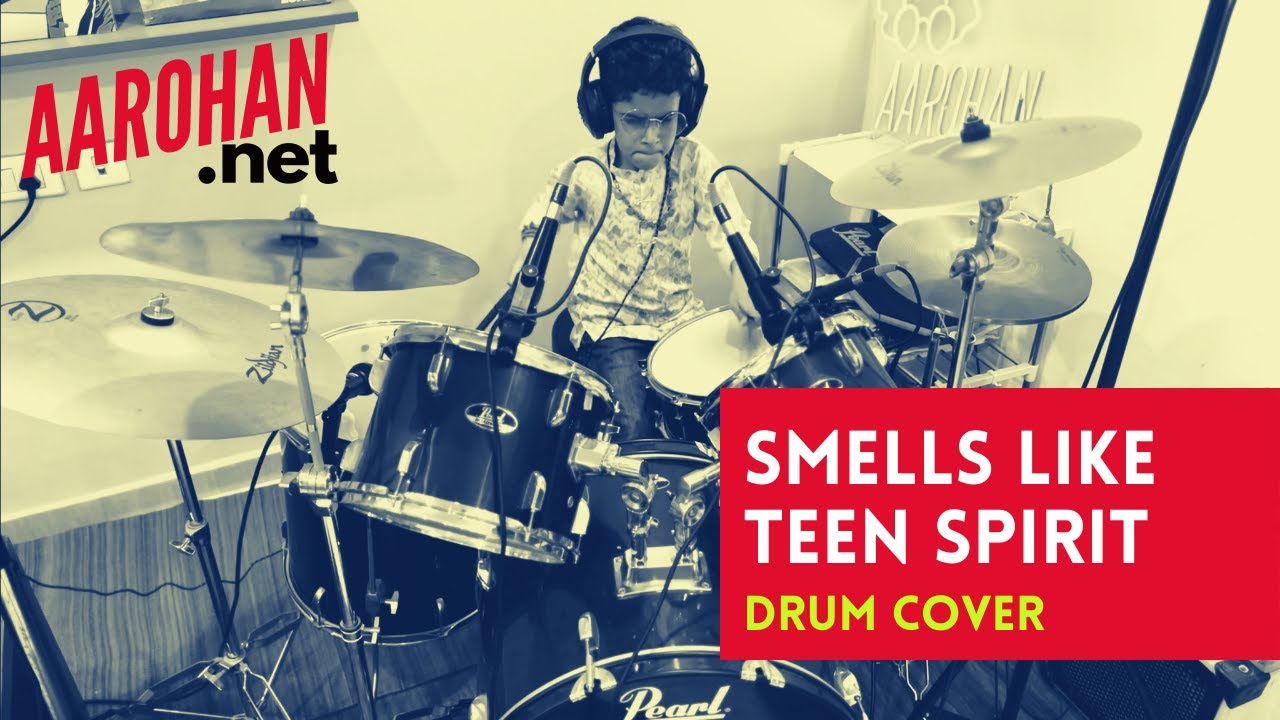 Smells like teen spirit | Young drummers on Youtube | Drum Cover | Aarohan | 7 year old drumm