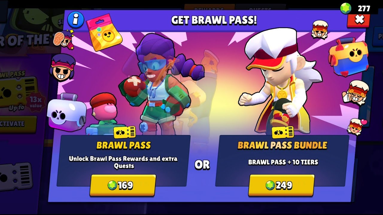 Buying the season 10 Brawl Pass