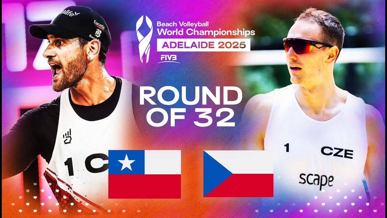 Grimalt M./Grimalt E. vs. Perusic/Schweiner - Beach World Championships 2025 | Round of 32