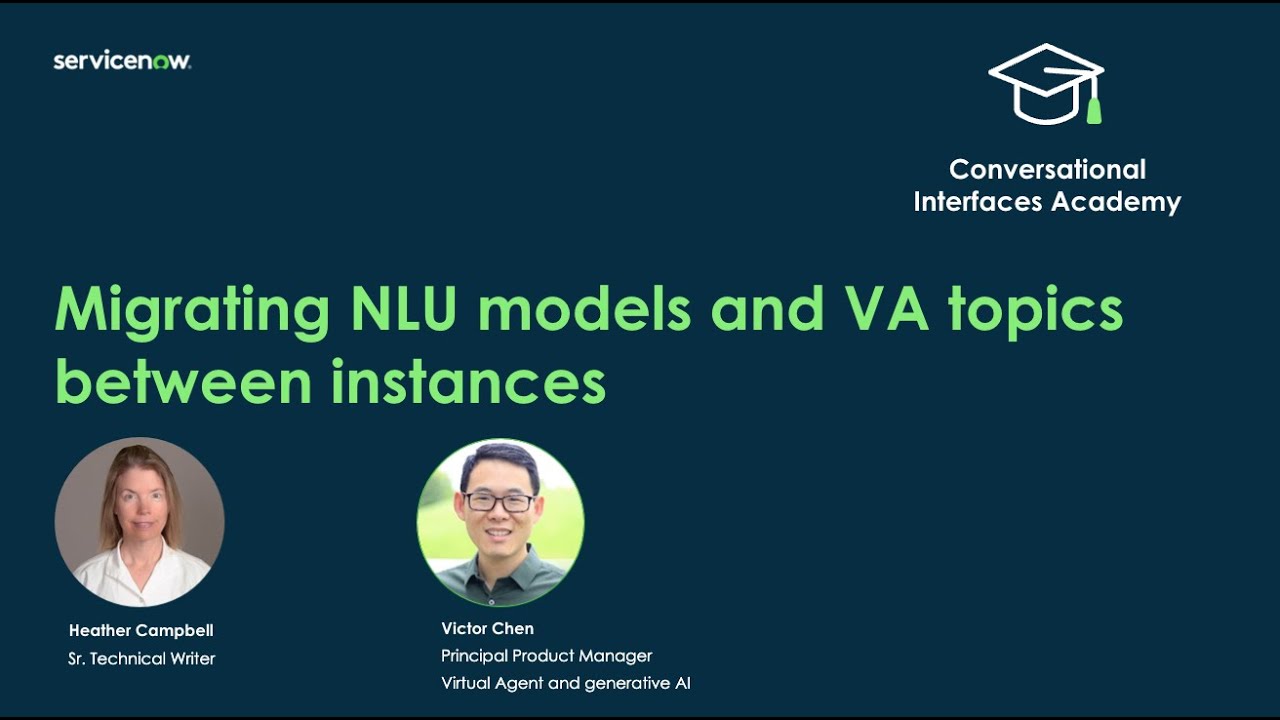 Conversational Interfaces Academy: ​Миграция моделей NLU между экземплярами​