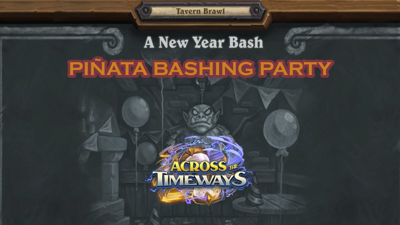 A New Year Bash Tavern Brawl (Across The Timeways) - Co-op Play To Destroy The Piñata