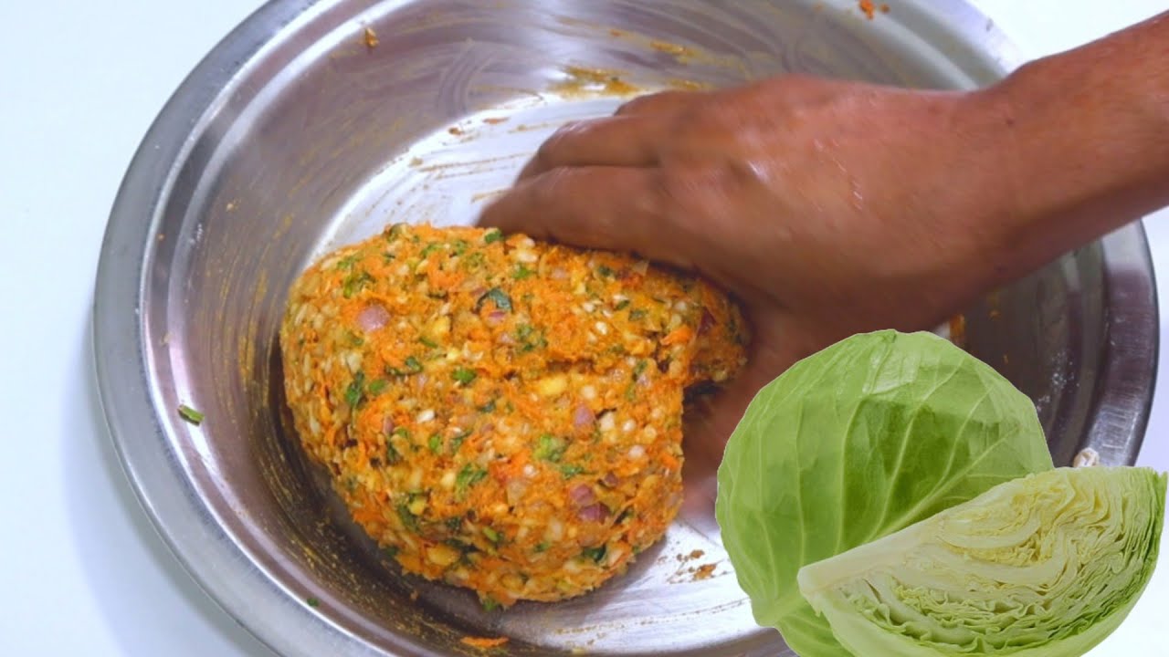 रोज किलो किलोने कोबी खरेदी कराल इतका स्वादिष्ट कोबीचा नाष्टा।Kobicha Nasta