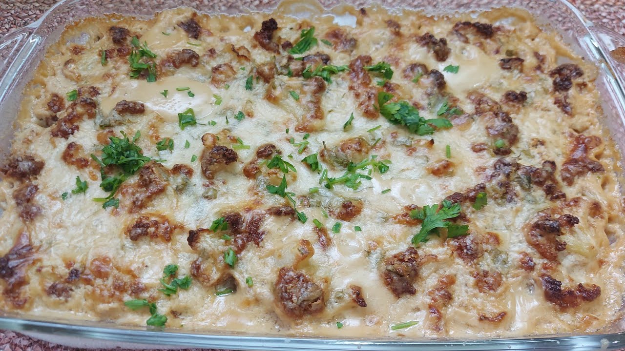 قرنبيط بالطحينة❗صينيةقرنبيط بالطحينة بالفرن من ألذ الأكلات ⁉️سوريا Cauliflower with tahin