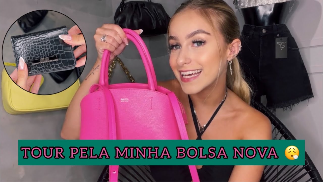 O QUE TEM DENTRO DA MINHA BOLSA + CARTEIRA? 😎 * tour por elas