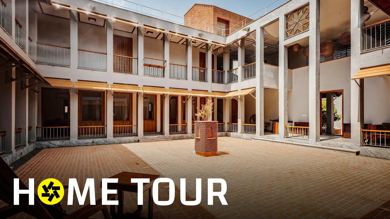 A Modern Twin-Courtyard House Inspired By Maharashtrian Wadas (Home Tour).