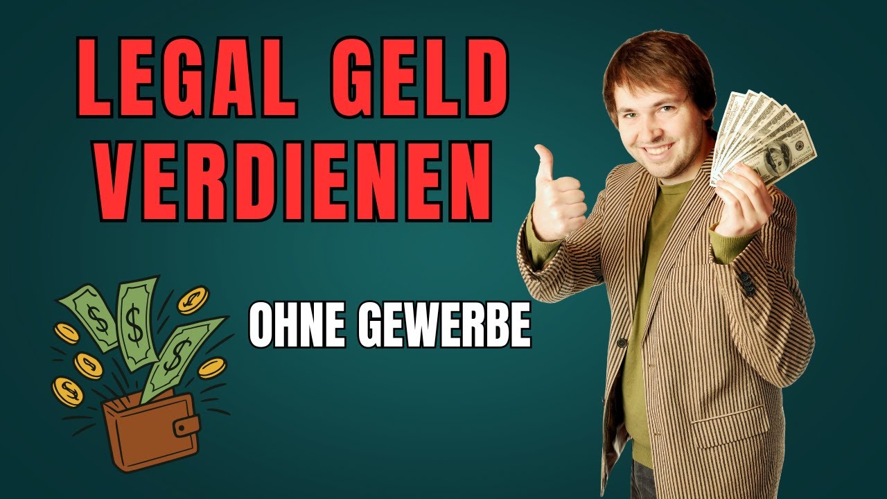 Nebenbei Geld verdienen OHNE Gewerbe - 5 Top Ideen
