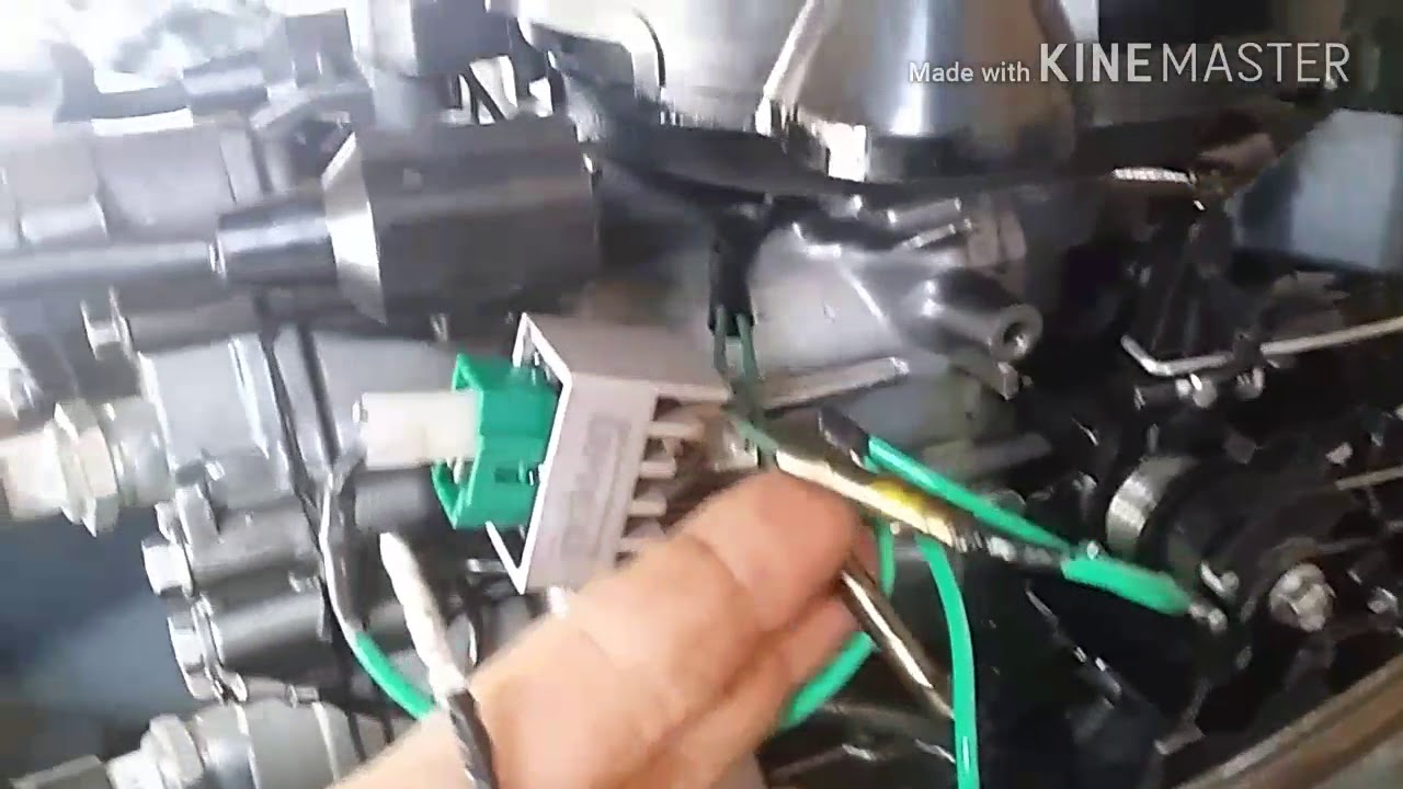 CARREGADOR DE BATERIA EM MOTOR POPA 15HP